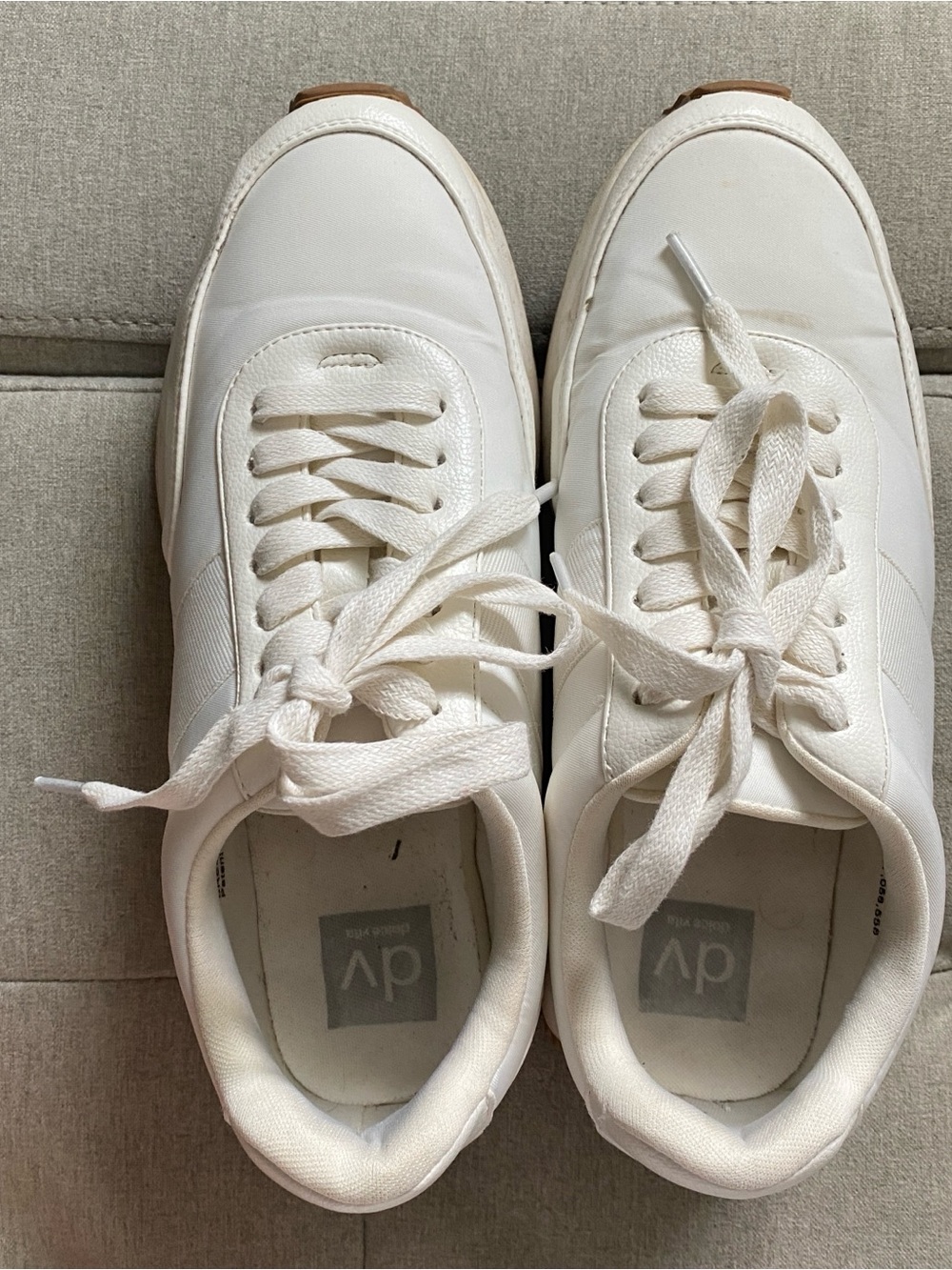 White DV Sneakers